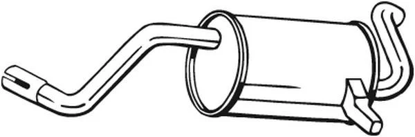 Rear Muffler BOSAL 200-523