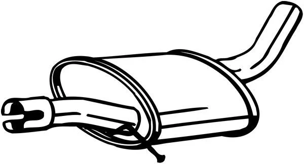 Centre Muffler BOSAL 220-025