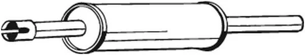 Front Muffler BOSAL 233-309