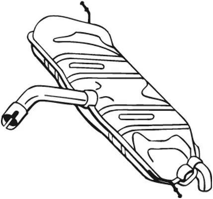 Rear Muffler BOSAL 233-803