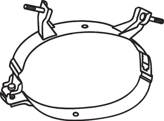 Montagem, sistema de escape BOSAL 251-016
