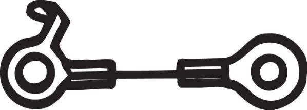 Montagem, sistema de escape BOSAL 251-090