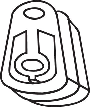 Tira de Borracha, sistema de escape BOSAL 255-052