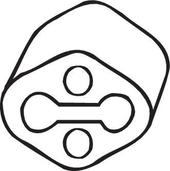Montagem, sistema de escape BOSAL 255-891