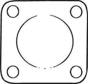 Junta, tubo de escape BOSAL 256-855