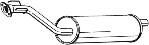 Centre Muffler BOSAL 278-135