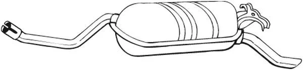 Rear Muffler BOSAL 278-189