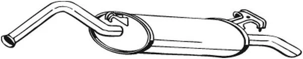 Rear Muffler BOSAL 278-975