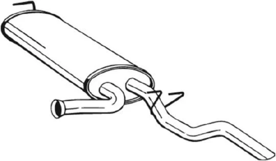 Rear Muffler BOSAL 279911