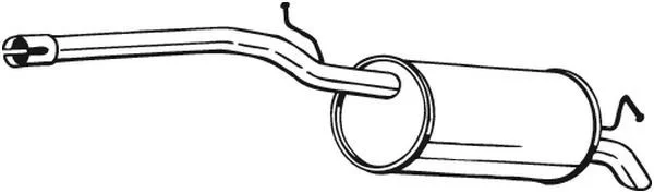 Rear Muffler BOSAL 280-161