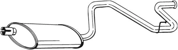 Rear Muffler BOSAL 281-869