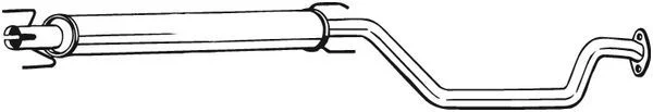 Centre Muffler BOSAL 285-117