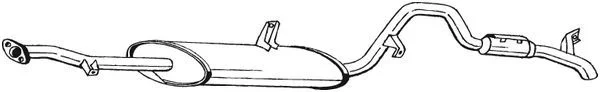 Rear Muffler BOSAL 285-131