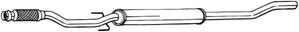 Centre Muffler BOSAL 286-411