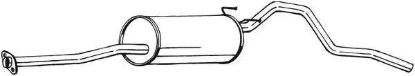 Rear Muffler BOSAL 287-405