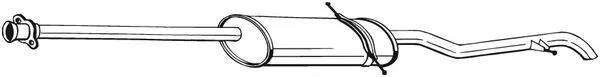 Rear Muffler BOSAL 289-031