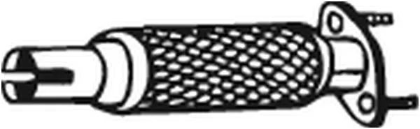 Repair Pipe, catalytic converter BOSAL 717-883