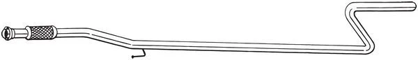 Exhaust Pipe BOSAL 950117