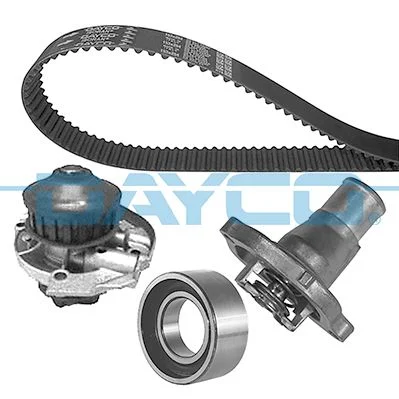 Bomba d'água e kit de correia dentada DAYCO KTBWP1840T1