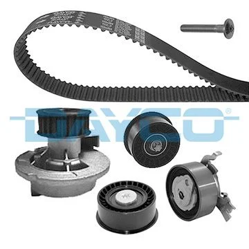 Bomba d'água e kit de correia dentada DAYCO KTBWP3612