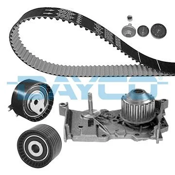 Bomba d'água e kit de correia dentada DAYCO KTBWP4601