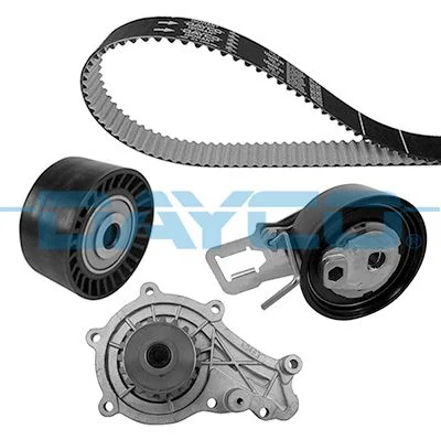 Bomba d'água e kit de correia dentada DAYCO KTBWP9170