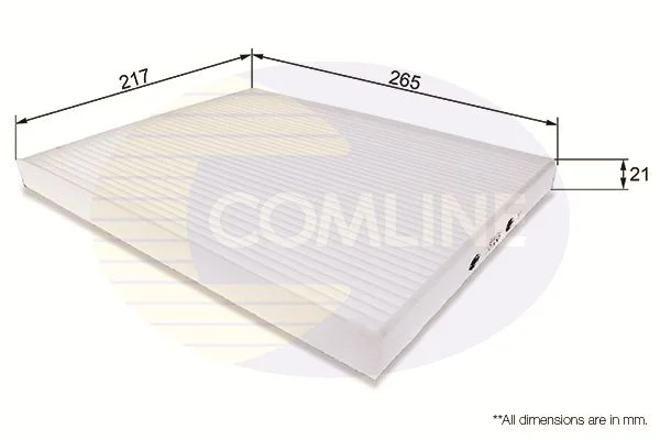 Filter, cabin air COMLINE EKF137