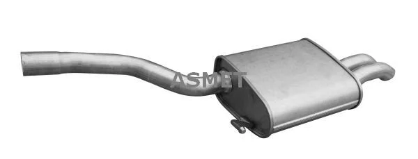 Rear Muffler asmet 03.136