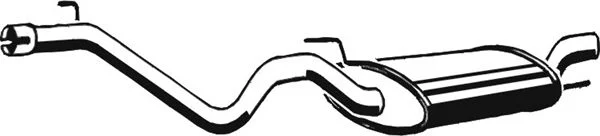 Rear Muffler ASMET 03.043