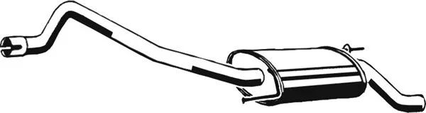 Rear Muffler ASMET 04.063