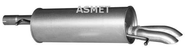 Rear Muffler ASMET 04.076