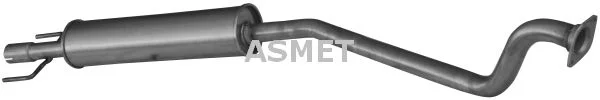 Centre Muffler ASMET 05.125