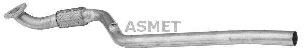 Tubo de Escape ASMET 05.154
