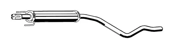 Centre Muffler ASMET 05.167