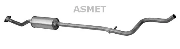 Centre Muffler ASMET 09.062