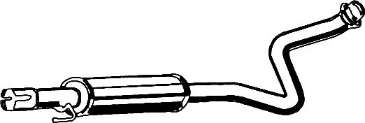 Centre Muffler ASMET 20.038