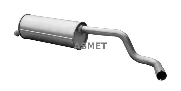 Rear Muffler ASMET 21.037