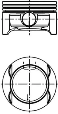 Piston KOLBENSCHMIDT 40384600