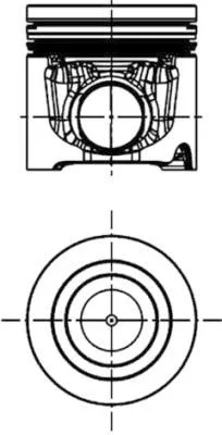 Pistão KOLBENSCHMIDT 41106600