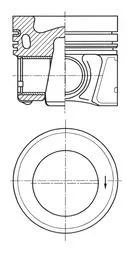 Pistão KOLBENSCHMIDT 41270600