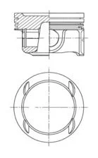 Pistão KOLBENSCHMIDT 41784620