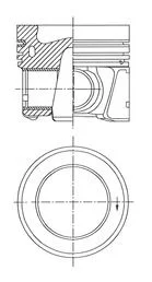 Piston KOLBENSCHMIDT 41785600