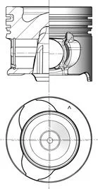 Piston KOLBENSCHMIDT 41813600