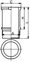 Cylinder Liner KOLBENSCHMIDT 89584110