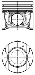 Piston KOLBENSCHMIDT 97504620
