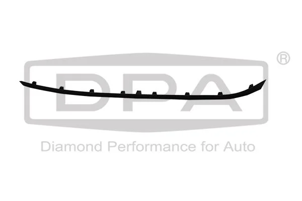 Trim/Protection Strip, bumper DPA 88071818102