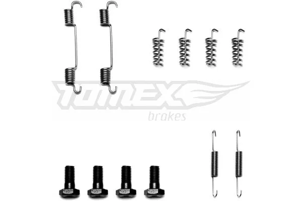 Kit de acessórios, sapatas de travão TOMEX Brakes TX 40-07