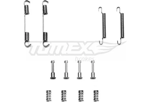 Kit de acessórios, sapatas de travão TOMEX Brakes TX 40-11