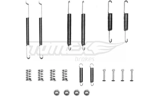 Kit de acessórios, sapatas de travão TOMEX Brakes TX 40-12
