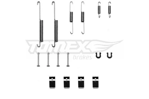 Accessory Kit, brake shoes TOMEX Brakes TX 40-17